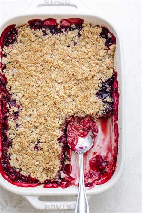 Mixed Berry Crisp Feelgoodfoodie