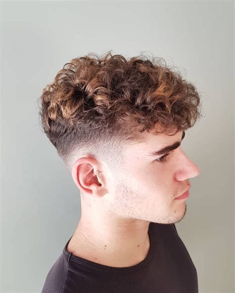 Fade Haircut Best Curly Hairstyles For Men