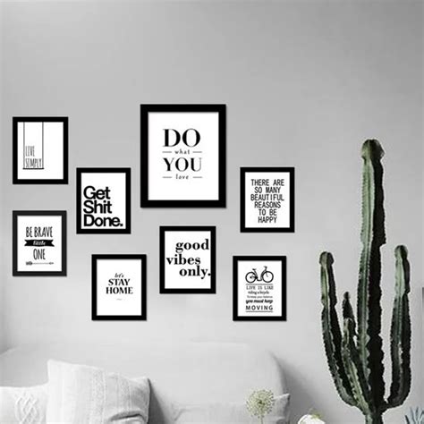 Inspirational Quotes Wall Art Canvas Print Modern Wall Painting