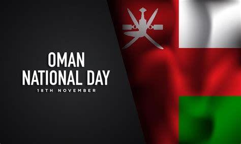 Premium Vector Oman National Day Background Design