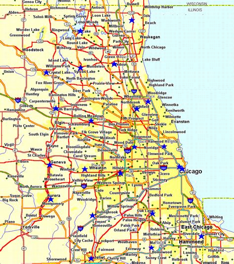 Online Maps Chicago City Map