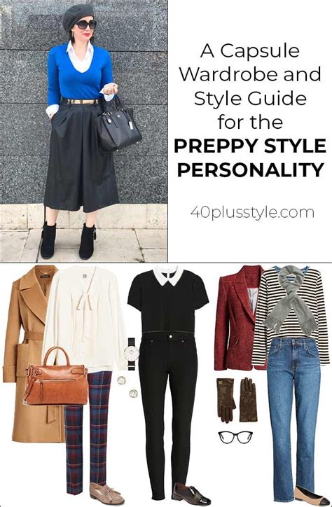 Preppy Style Personality Style Guide And Capsule Wardrobe 40style Preppy Style Womens