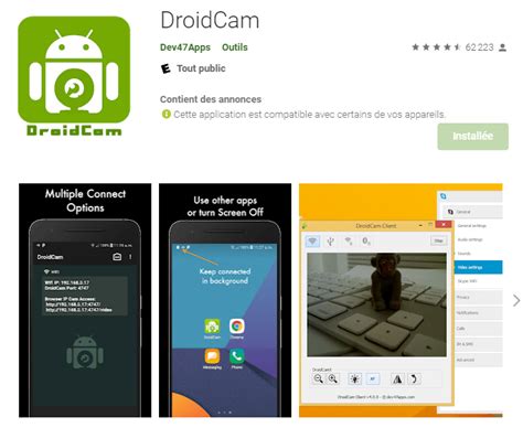 Google Play Vous Ne Disposez D'aucun Appareil - Tuto: utilisez votre smartphone comme Webcam – Braindegeek