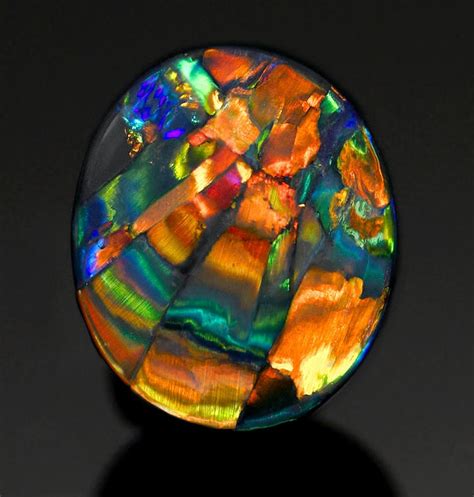 Harlequin Opal The Most Expensive Opal Pattern Geology In