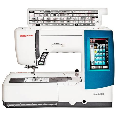 Janome Memory Craft 9900 Sewing And Embroidery Machine