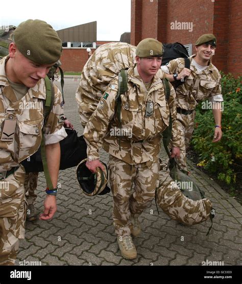 The Yorkshire Regiment Deployment To Afghanistan Hi Res Stock