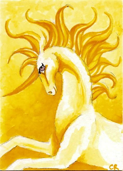 Yellow Unicorn By Tee Kyrin On Deviantart