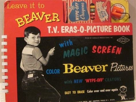 Hasbro 1959 Leave It To Beaver Tv Eras O Picture Book Picture Book Leave It To Beaver Tv