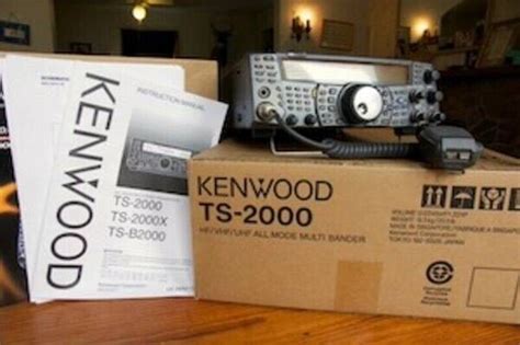Kenwood Ts 2000x Hfvhfuhf All Multi Band Transceiver Ham Radio New Ebay
