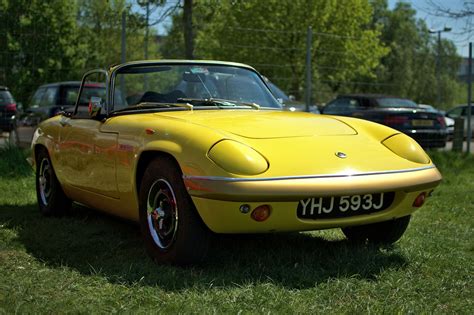 1971 Lotus Elan Lotus Elan Yellow Car Furlined