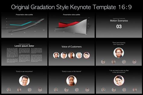 Apple Keynote Template Creative Keynote Templates ~ Creative Market