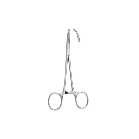 Mosquito Forceps Curved 125cm