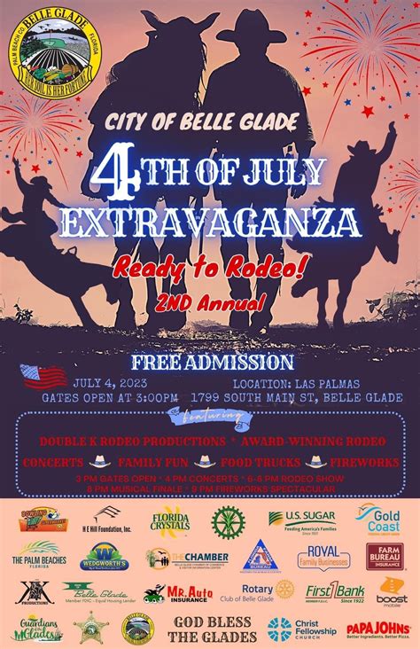 Belle Glade July 4th Extravaganza – The Activist Calendar