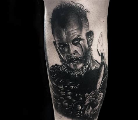 Amazing 2 colors realistic morphing tattoo work of floki from tv series vikings, done by tattoo artist arlo dicristina | post. Floki tattoo by Benjamin Blvckout | Tattoos, World tattoo ...