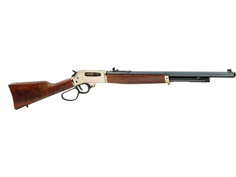 Henry Brass Lever Action Centerfire Rifle 30 30 Winchester 20 Barrel