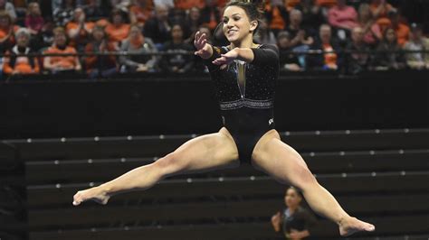 Osu Gymnastics Beavers Healthier More Confident At Halfway Point Of