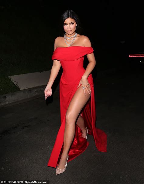 Kylie Jenner Puts On A Very Leggy Display As She Heads To Beyonce And