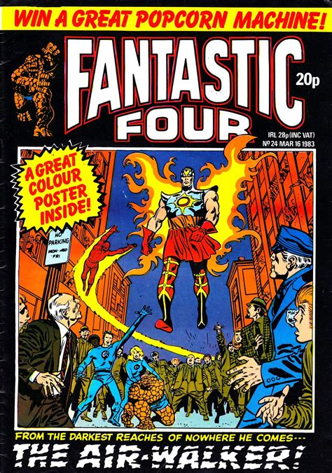 Starlogged Geek Media Again 1983 Fantastic Four March Cover Gallery