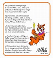 Gedicht Der kleine Tiger von Klaus Heinzl (Humor - Zum Schmunzeln) bei ...