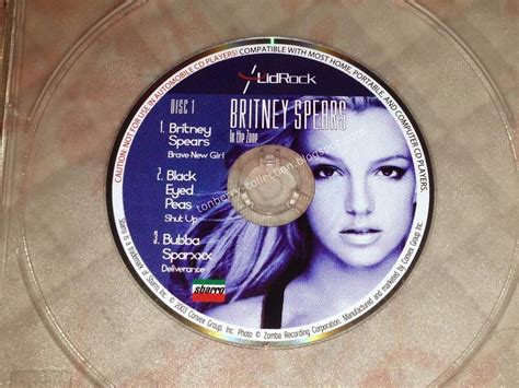 In The Zone Usa Lidrock Mini Cd Tonberrys Britney Spears Collection