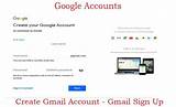In this video we will show you how to setup gmail email account without using. Gmail Sign Up - Create Gmail Account | Google Accounts ...