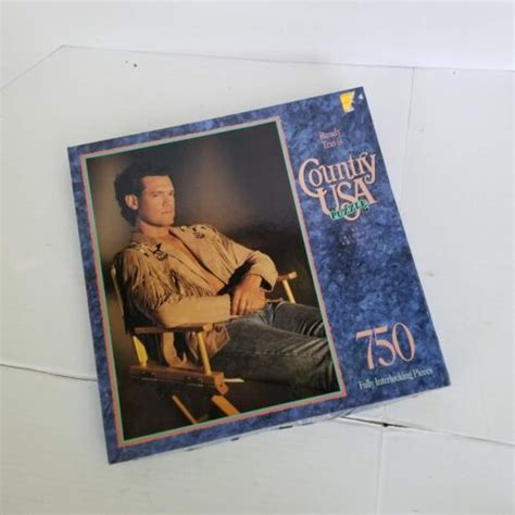 Randy Travis Jigsaw Puzzle Country Music Usa 1980s Singer Ebay