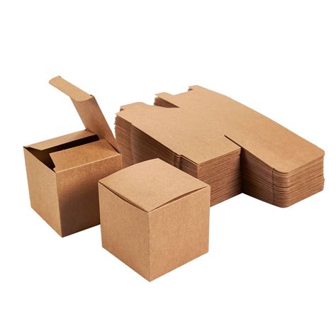 Kraft T Boxes 100 Pack T Wrapping Brown Paper Boxes With Lids