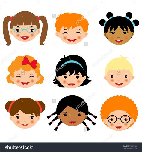Children Faces Clipart Free Download On Clipartmag
