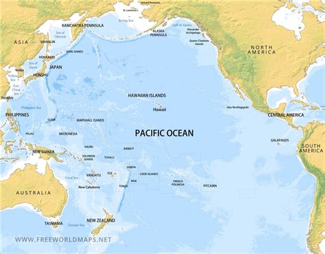 Los 5 océanos de la Tierra y sus datos