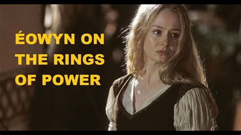 Éowyn Actress Miranda Otto Talks The Rings Of Power Youtube