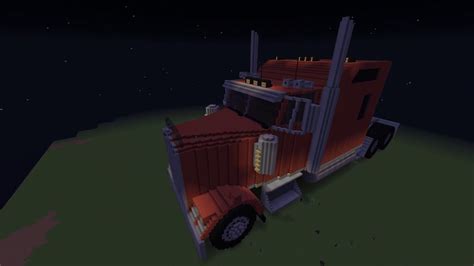 Minecraft Kenworth Semi Truck Youtube