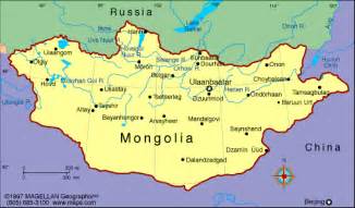 Mongolia Map Political Regional Maps Of Asia Regional Political City