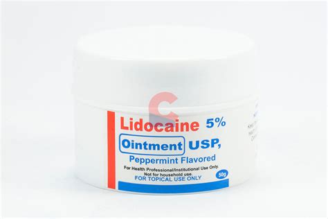 Lidocaine Ointment Topical Anesthesia 50g New Citizens Dental Supply