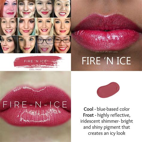 Fire N Ice Lipsense Permanent Color Fire N Ice Fire And Ice
