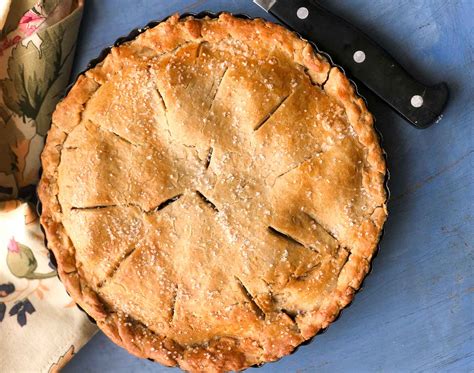 Homemade Apple Pie Recipe With Whole Wheat Pie Crust By Archanas Kitchen