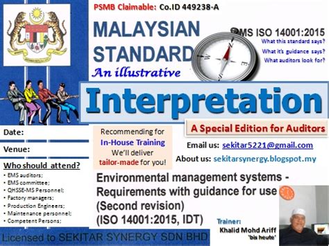 The scheduled waste codes are a means to standardize the definitions for each kind of waste material. Sekitar Synergy Sdn Bhd: SW List & Law