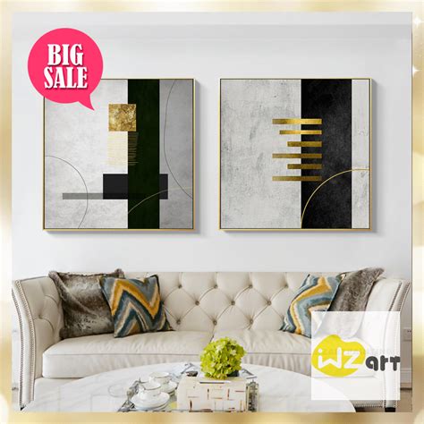 Abstract Wall Art Living Room Abstract Wall Painting Diy Canvas Art