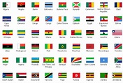 Africa National Flags Pack | Buy 54 African Country Flags at Flag and ...