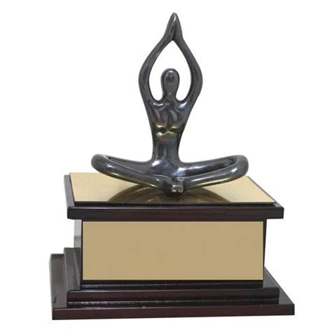 Ftk Yoga Award Yoga Day Yoga Acrylic Trophy