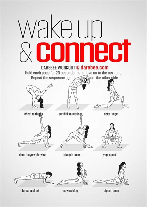 Wake Up And Connect Workout Efficient Workout Morning Workout Routine