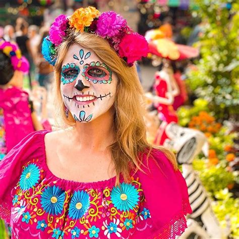 Happy Día De Muertos From Mexico City 💖🧡💜💙 Day Of The Dead Is A