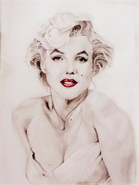 Marilyn Monroe Sketch By Abhinav G On Deviantart This Image First