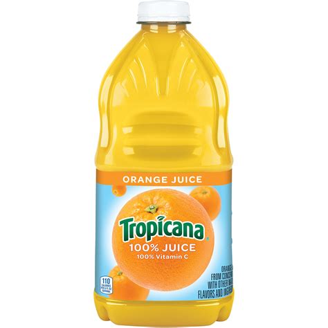 Tropicana 100 Orange Juice 64 Fl Oz