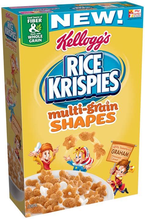 Kellogg S Rice Krispies Multi Grain Shapes Cereal Shop Cereal At H E B