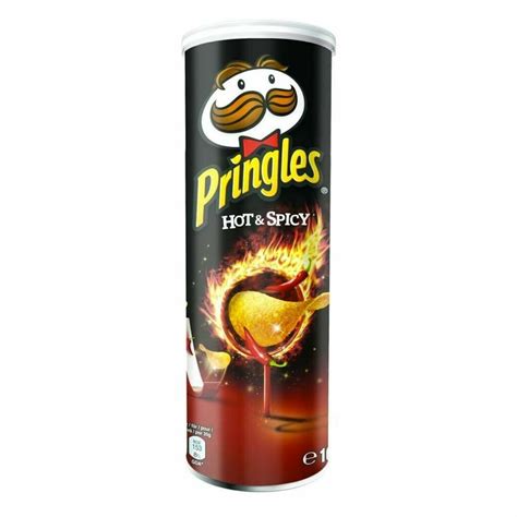 Pringles Hot And Spicy Potato Chips