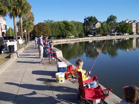 Huck Finn Kids Fishing Festival At Colonial Lake Downtow Flickr