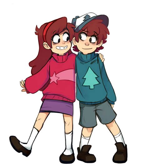 Dipper Pines Mabel Pines Gf Gf Art Gf Ikimaru Gravity Falls