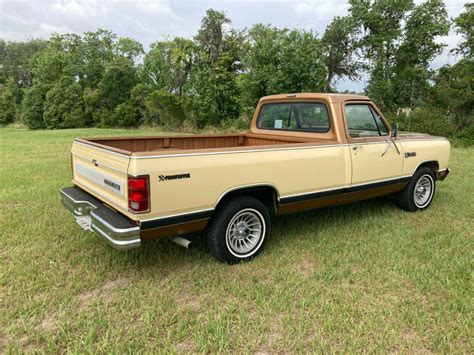 1985 Dodge D150 Pickup Brown Rwd Automatic D 150 Prospector Classic