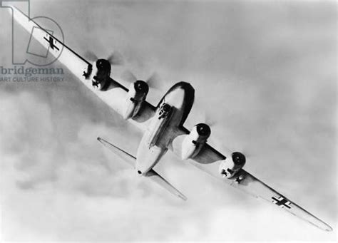 A German Focke Wulf Fw 200 Condor Reconaissance Aircraft 1941 Bw