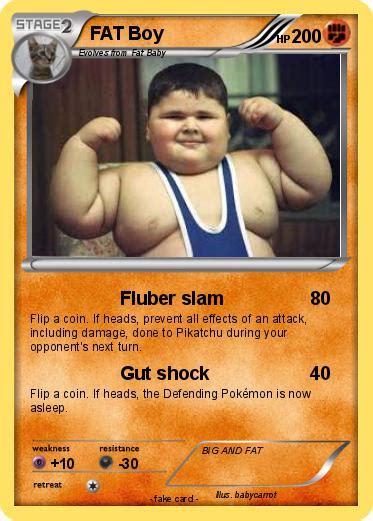 Pokémon Fat Boy 59 59 Fluber Slam My Pokemon Card